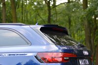 Maxton Design Spoiler Cap black gloss - Audi RS4 B9 Avant