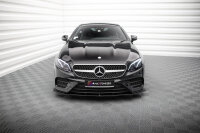 Maxton Design Front extension V.1 black gloss - Mercedes E-Class W213 Coupe (C238) AMG-Line
