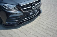 Maxton Design Frontansatz V.1 schwarz Hochglanz - Mercedes E-Klasse W213 Coupe (C238) AMG-Line