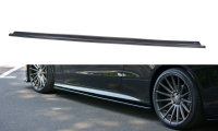 Maxton Design Side skirts extension extension black gloss - Mercedes E-Class W213 Coupe (C238) AMG-Line