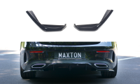 Maxton Design Rear extension Flaps diffuser black gloss - Mercedes E-Class W213 Coupe(C238) AMG-Line