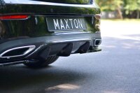 Maxton Design Diffuser rear extension black gloss - Mercedes E-Class W213 Coupe (C238) AMG-Line