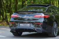 Maxton Design Spoiler Cap black gloss - Mercedes E-Class W213 Coupe (C238) AMG-Line