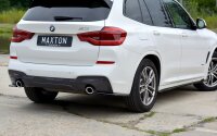 Maxton Design Rear extension Flaps diffuser black gloss - BMW X3 G01 M Package