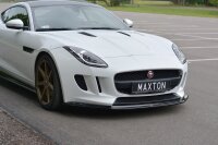 Maxton Design Frontansatz V.1 schwarz Hochglanz - Jaguar F-Type