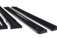 Maxton Design Side skirts extension extension black gloss - VW T6