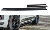 Maxton Design Side skirts extension extension black gloss...