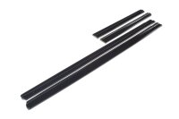 Maxton Design Side skirts extension extension black gloss - VW T6