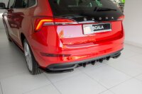 Maxton Design Diffuser rear extension black gloss - Skoda...