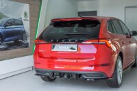 Maxton Design Heckansatz Flaps Diffusor schwarz Hochglanz - Skoda Scala