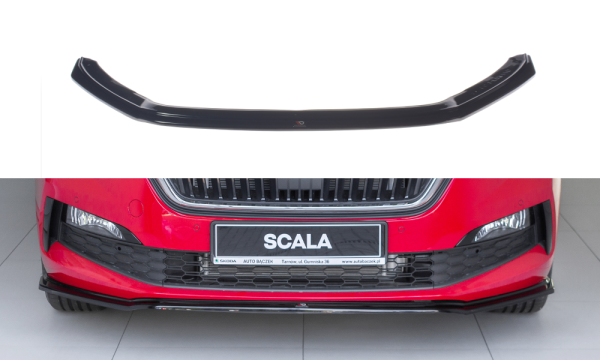 Maxton Design Frontansatz V.3 schwarz Hochglanz - Skoda Scala