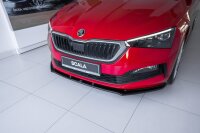 Maxton Design Front extension V.1 black gloss - Skoda Scala