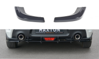 Maxton Design Rear extension Flaps diffuser black gloss - Suzuki SWIFT 6 Sport