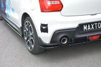 Maxton Design Rear extension Flaps diffuser black gloss - Suzuki SWIFT 6 Sport