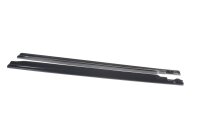 Maxton Design Side skirts extension extension black gloss - Suzuki SWIFT 6 Sport