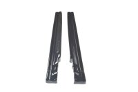 Maxton Design Side skirts extension extension black gloss - Suzuki SWIFT 6 Sport