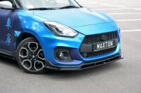 Maxton Design Front extension V.1 black gloss - Suzuki SWIFT 6 Sport