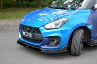 Maxton Design Frontansatz V.1 schwarz Hochglanz - Suzuki SWIFT 6 Sport