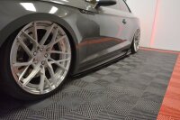 Maxton Design Side skirts extension extension - Audi S5 / A5 S-Line F5 Coupe