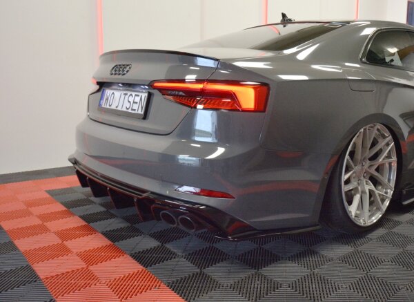 Maxton Design Rear extension Flaps diffuser - Audi S5 F5 Coupe