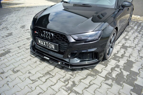 Maxton Design Front Sport Diffusor V.1 - Audi RS3 8V FL Sportback