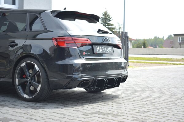 Maxton Design Rear bumper V.2 - Audi RS3 8V FL Sportback