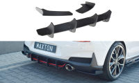 Maxton Design Diffuser rear extension for Rear bumper - Hyundai i30 MK3 N