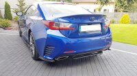 Maxton Design Mittlerer Diffusor Heckansatz für im DTM Look Lexus RC