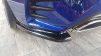 Maxton Design Rear extension Flaps diffuser black gloss - Lexus RC