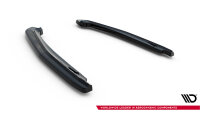 Maxton Design Rear extension Flaps diffuser black gloss - Lexus RC