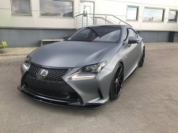 Maxton Design Front extension V.1 black gloss - Lexus RC