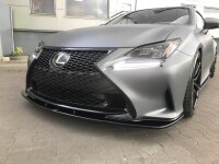 Maxton Design Front extension V.1 black gloss - Lexus RC