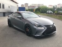 Maxton Design Front extension V.1 black gloss - Lexus RC