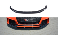 Maxton Design Front extension V.2 black gloss - Audi TT...