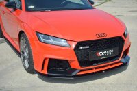 Maxton Design Front extension V.1 black gloss - Audi TT...