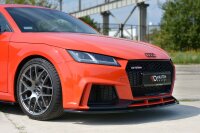 Maxton Design Front extension V.1 black gloss - Audi TT RS 8S