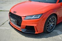 Maxton Design Front extension V.1 black gloss - Audi TT RS 8S