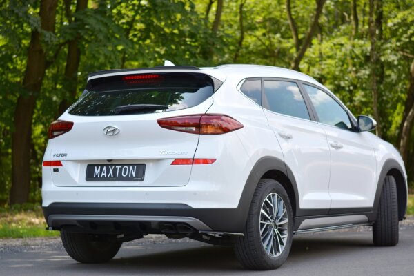 Maxton Design Spoiler Cap black gloss - Hyundai Tucson MK3 Facelift