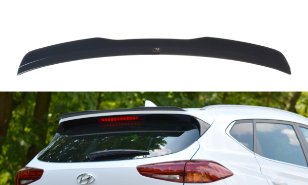 Maxton Design Spoiler Cap black gloss - Hyundai Tucson MK3 Facelift