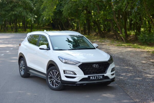 Maxton Design Seitenschweller Ansatz schwarz Hochglanz - Hyundai Tucson MK3 Facelift