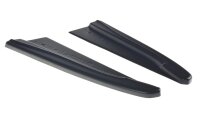 Maxton Design Heckansatz Flaps Diffusor schwarz Hochglanz - Jaguar XF- R