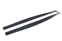 Maxton Design Side skirts extension extension black gloss - Jaguar XF- R