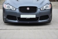 Maxton Design Front extension V.1 black gloss - Jaguar XF- R