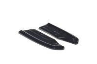 Maxton Design Heckansatz Flaps Diffusor schwarz Hochglanz - BMW X3 F25 M-Paket Facelift