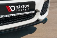 Maxton Design Frontansatz schwarz Hochglanz - BMW X3 F25 M-Paket Facelift