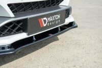 Maxton Design Front extension V.1 black gloss - Renault Megane IV RS