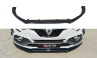 Maxton Design Front extension V.2 black gloss - Renault...