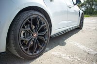 Maxton Design Seitenschweller Ansatz schwarz Hochglanz - Renault Megane IV RS