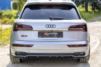 Maxton Design Diffuser rear extension black gloss - Audi...