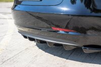 Maxton Design Diffuser rear extension black gloss - Tesla Model 3